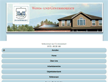 Tablet Screenshot of fd-immobilien.com